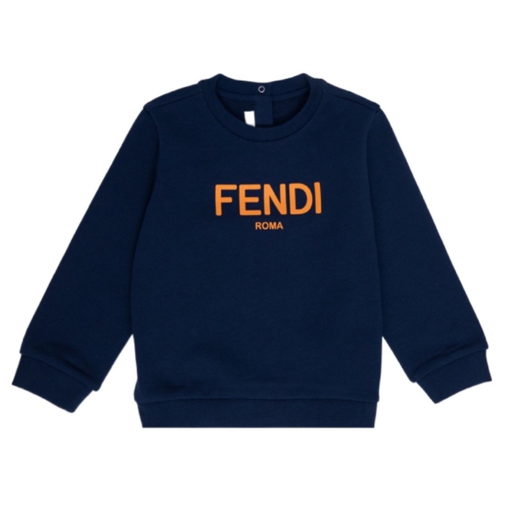 NEW Fendi
Fendi Kids Logo Printed Crewneck Sweatshirt 6A